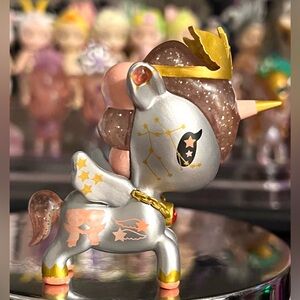 Tokidoki Pink Gemini Zodiac Unicorno Series Collectible Art Figure